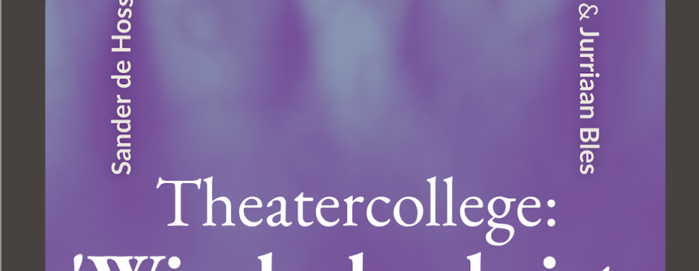 Theatercollege 'Wie de dood ziet, ziet het Leven' op 17 maart in Alkmaar