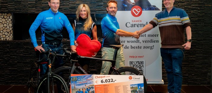 Mooie donatie voor Stichting Samen Carend