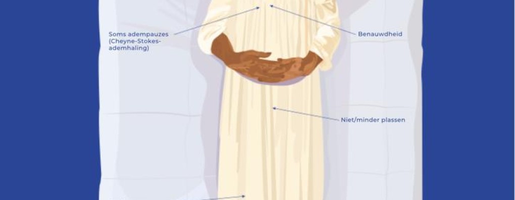 Download poster 'Kenmerken van een stervend lichaam'