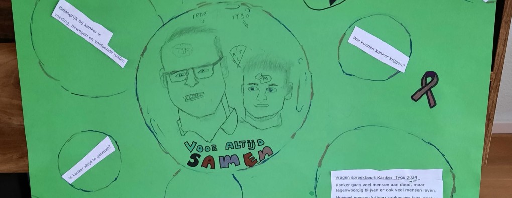 Spreekbeurt over zieke opa