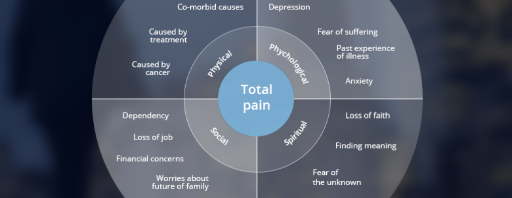 Webinar Pijn in de palliatieve fase: “bij goede pijnbestrijding is er aandacht voor alle domeinen van de palliatieve zorg”.