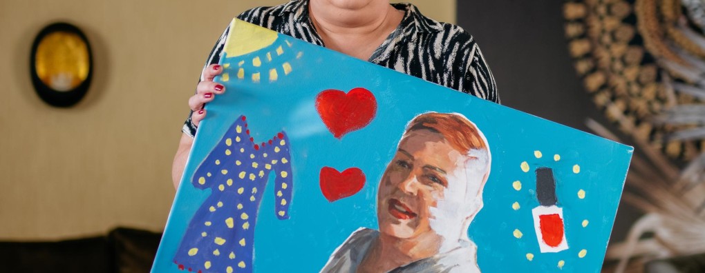 Jolanda is ongeneeslijk ziek: 'Gelukkig kan ik goede zorg krijgen'.