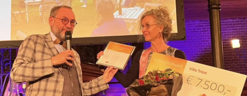 Villa Tröst wint de AandachtsAward 2022