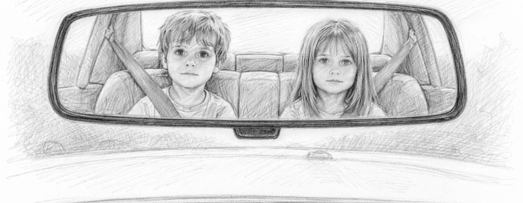 De achteruitkijkspiegel