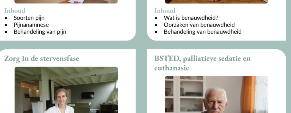 Carend biedt zes e-learnings over palliatieve zorg aan zorginstellingen aan