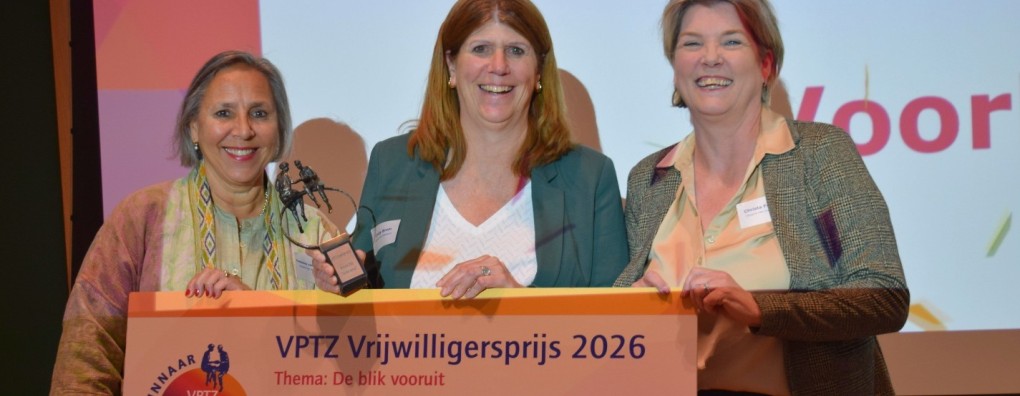 Voorburgs Hospice Het Vliethuys winnaar VPTZ Vrijwilligersprijs 2026