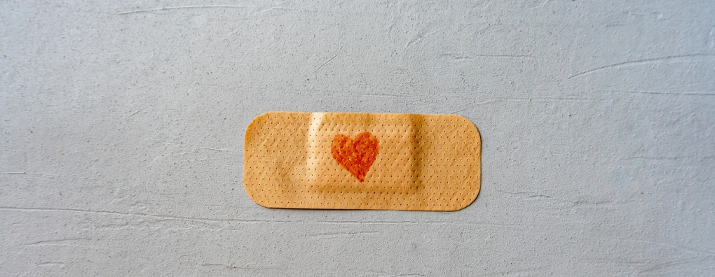 Ik probeer mijn weg te vinden in het land van rouw [pleisterplek]