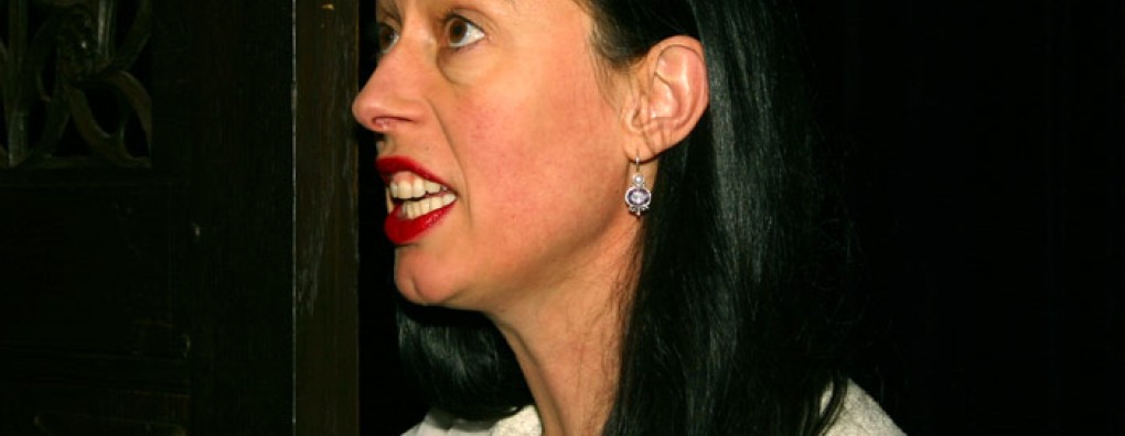 Adelheid Roosen in 'De Kist' tijdens Congres