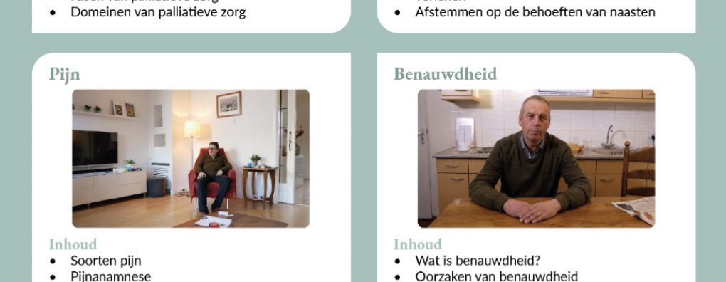 Steeds meer organisaties gebruiken Carend-e-learnings palliatieve zorg
