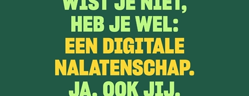 Campagne 'Oneindig Online'. Wat moet er gebeuren met je socialmedia-accounts na je dood?