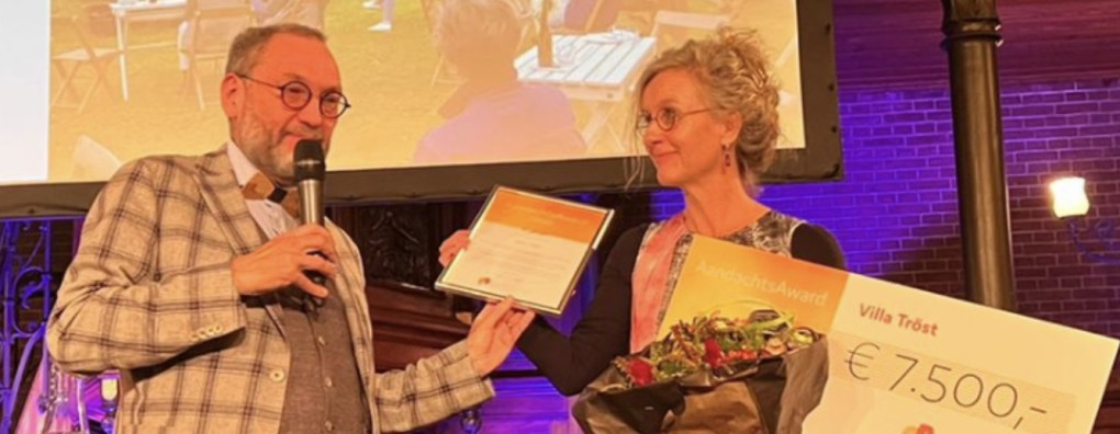 Villa Tröst wint de AandachtsAward 2022