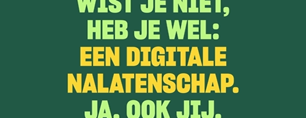 Campagne 'Oneindig Online'. Wat moet er gebeuren met je socialmedia-accounts na je dood?