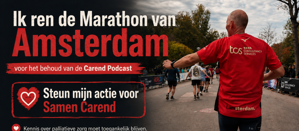 Marathon van Amsterdam Rennen voor De Carend Podcast