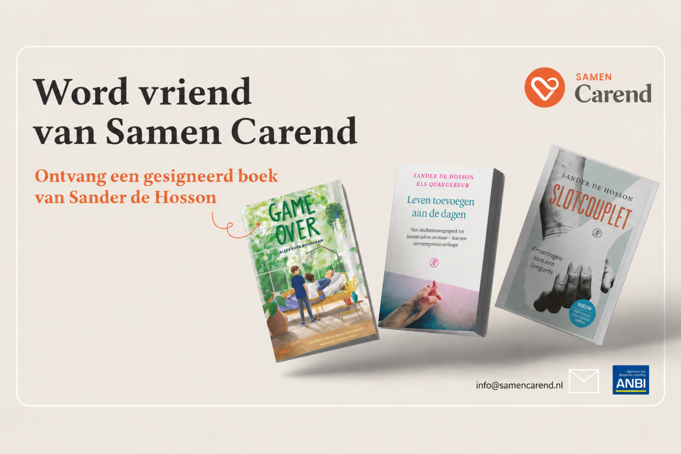 Word vriend van Samen Carend
